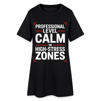 Nurse Practitioner Professional Level Primary Care - Frauen T-Shirt-Kleid - Schwarz - Vorne
