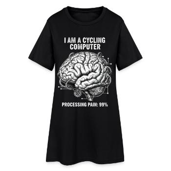 Vélo de route Vélo Vélo Sport Vélo VTT - Robe T-shirt Femme - noir - Devant
