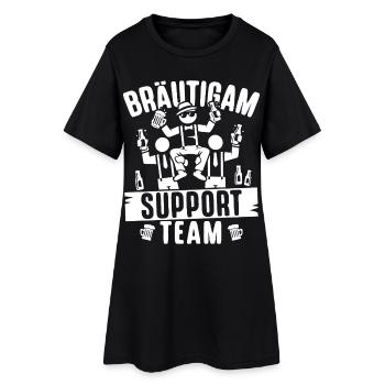 T-shirt de fête de garçon Hommes Grondement de fête de garçon - Robe T-shirt Femme - noir - Devant