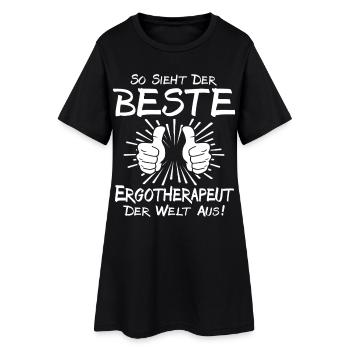 Meilleur ergothérapeute - Robe T-shirt Femme - noir - Devant