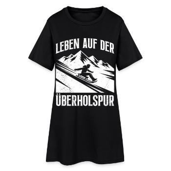 Chauffeur de Bob VIE DANS LA VOIE RAPIDE DRÔLE - Robe T-shirt Femme - noir - Devant