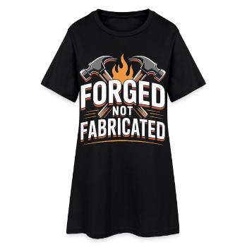 Diction du forgeron falsifié, pas fabriqué - Robe T-shirt Femme - noir - Devant