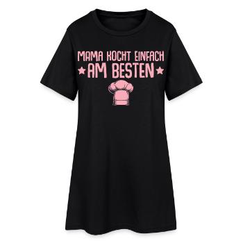 Maman cuisine tout simplement mieux - la fête des mères - Robe T-shirt Femme - noir - Devant