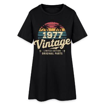Génial depuis 1977 cadeau anniversaire 1977 - Robe T-shirt Femme - noir - Devant