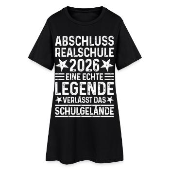 Graduation 2026 Realschule - Legend School Grounds - Women’s T-Shirt Dress - black - Front