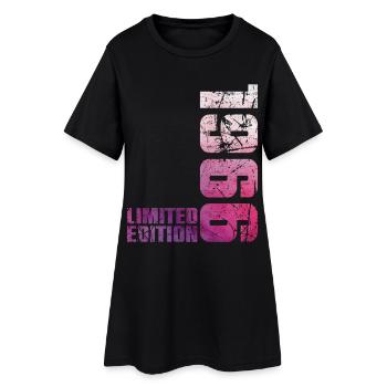 60ème Anniversaire Homme Femme 60 ans 1966 Cadeau - Robe T-shirt Femme - noir - Devant