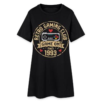 Vintage 1993 Birthday 1993 Gift 1993 - Women’s T-Shirt Dress - black - Front