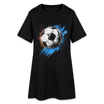 Football Street Art - Robe T-shirt Femme - noir - Devant