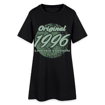 30e anniversaire 1996 cadeau pour hommes et femmes - Robe T-shirt Femme - noir - Devant