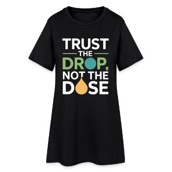 Spécialiste certifié en dilution clinique en vêtements - Robe T-shirt Femme - noir - Devant