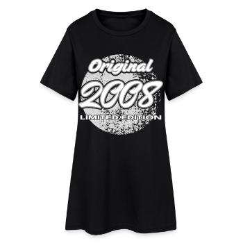 18th Birthday 2008 Boys and Girls Gift - Women’s T-Shirt Dress - black - Front
