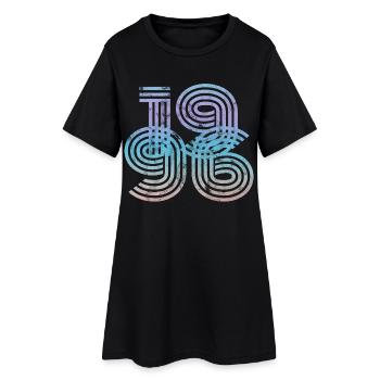 Millésime 1996 - Robe T-shirt Femme - noir - Devant