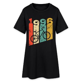 Millésime 1996 - Robe T-shirt Femme - noir - Devant