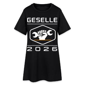 Journeyman 2026 passed training gift - Women’s T-Shirt Dress - black - Front