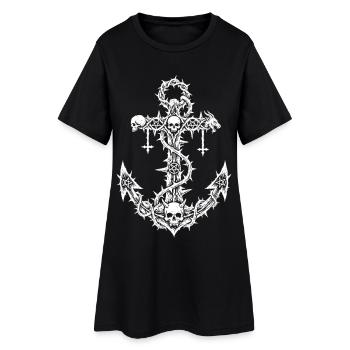 Occult Anchor – Art du Metal Extrême - Robe T-shirt Femme - noir - Devant