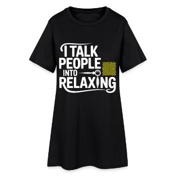 Certified Clinical Verbal Induction Specialist  - Women’s T-Shirt Dress - black - Front