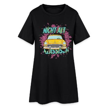 Voiture vintage – Pas une vieille classique - Robe T-shirt Femme - noir - Devant
