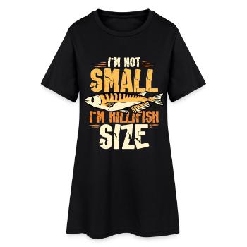 Toothcarp Killfish Toothed carp - Women’s T-Shirt Dress - black - Front