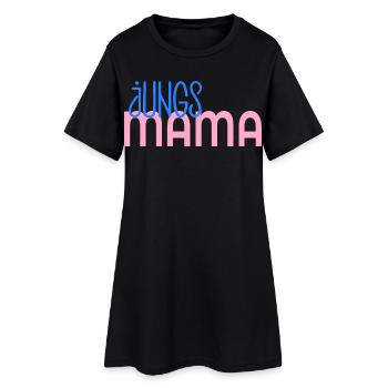 Fête des mères des garçons - Robe T-shirt Femme - noir - Devant