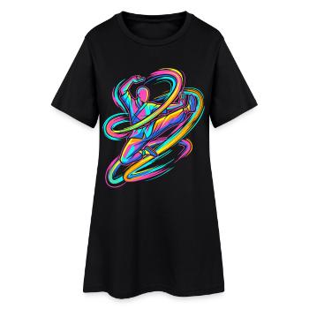 karate - Women’s T-Shirt Dress - black - Front