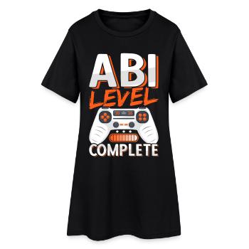Abi 2026 Abitur Gymnasium Graduation Abiturient - Women’s T-Shirt Dress - black - Front