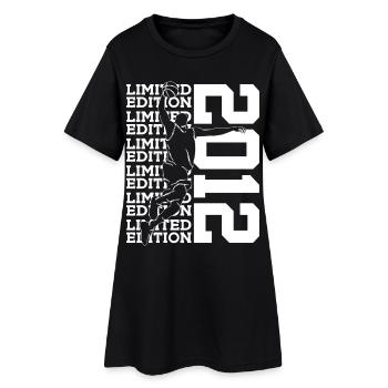 ÉDITION LIMITÉE 2012 BASKETBALL 14E ANNIVERSAIRE - Robe T-shirt Femme - noir - Devant