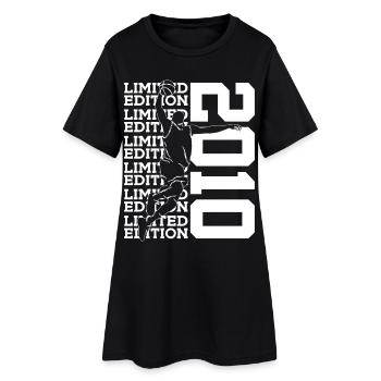 ÉDITION LIMITÉE 2010 BASKETBALL 16E ANNIVERSAIRE - Robe T-shirt Femme - noir - Devant