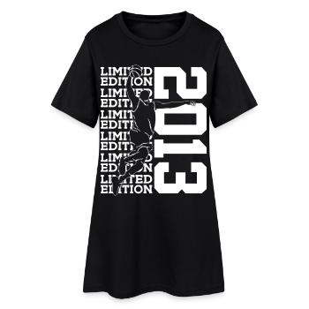 ÉDITION LIMITÉE 2013 BASKETBALL 13E ANNIVERSAIRE - Robe T-shirt Femme - noir - Devant