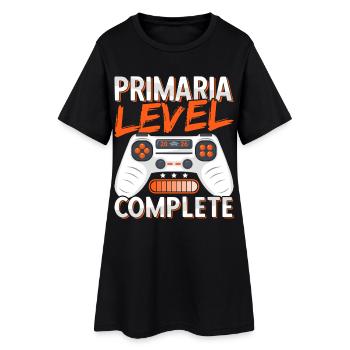 Abschlussschule der Grundschule für den letzten Tag 2026 - Frauen T-Shirt-Kleid - Schwarz - Vorne