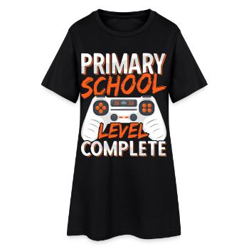 Dernier jour de remise des diplômes de l’école primaire 2026 Gamer - Robe T-shirt Femme - noir - Devant