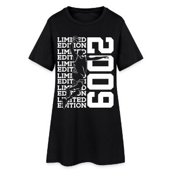 ÉDITION LIMITÉE 2009 BASKETBALL 17E ANNIVERSAIRE - Robe T-shirt Femme - noir - Devant