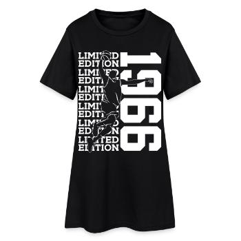 LIMITED EDITION 1966 BASKETBALL 60. GEBURTSTAG - Frauen T-Shirt-Kleid - Schwarz - Vorne