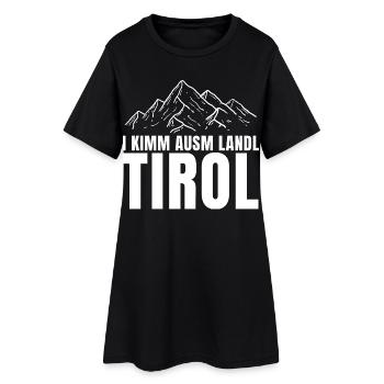 I kimm ausm Landl Tirol DJ Après Ski Ötztal - Robe T-shirt Femme - noir - Devant