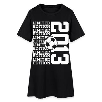 ÉDITION LIMITÉE 2013 FOOTBALL 13E ANNIVERSAIRE - Robe T-shirt Femme - noir - Devant
