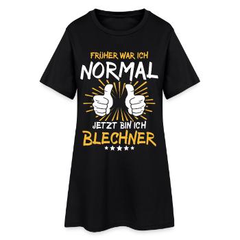 Épicéa de Blechner - Robe T-shirt Femme - noir - Devant
