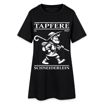 Brave little tailor – Courageous, clever and cheeky! - Women’s T-Shirt Dress - black - Front