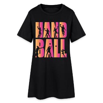 Handball - Robe T-shirt Femme - noir - Devant