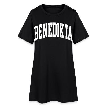 Benedikta - Women’s T-Shirt Dress - black - Front