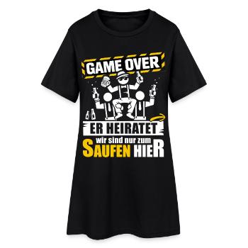 Bachelor Party T-Shirt Men Bachelorette Party - Women’s T-Shirt Dress - black - Front