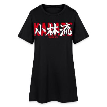 Shorin Ryu Karate Martial Arts Dojo Kanji Japon - Robe T-shirt Femme - noir - Devant
