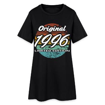 30e anniversaire 1996 cadeau pour hommes et femmes - Robe T-shirt Femme - noir - Devant
