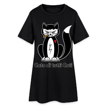 Cato di Tutti Cati - Robe T-shirt Femme - noir - Devant