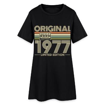 Original 1977 Limited Edition - Robe T-shirt Femme - noir - Devant