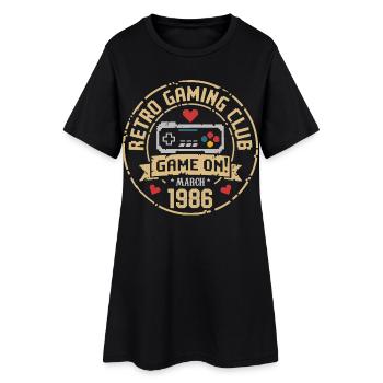 Mars 1986 Cadeau d’anniversaire Mars 1986 Naissance - Robe T-shirt Femme - noir - Devant