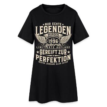 1996 Vintage Born Legends Birthday Gift - Women’s T-Shirt Dress - black - Front
