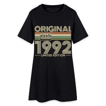 Original 1992 Limited Edition Retro - Women’s T-Shirt Dress - black - Front
