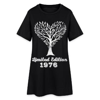 Millésime 1976 - Robe T-shirt Femme - noir - Devant