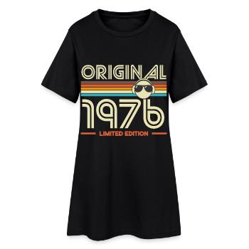 Original 1976 Retro Limited Edition - Robe T-shirt Femme - noir - Devant