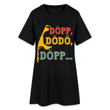 North Sea Holidays DÖPP DÖDÖ DÖPP ... Sylt Funny - Women’s T-Shirt Dress - black - Front