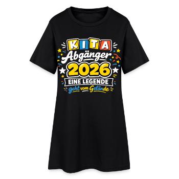 Kita Graduate 2026 : Legend quitte le site - Robe T-shirt Femme - noir - Devant